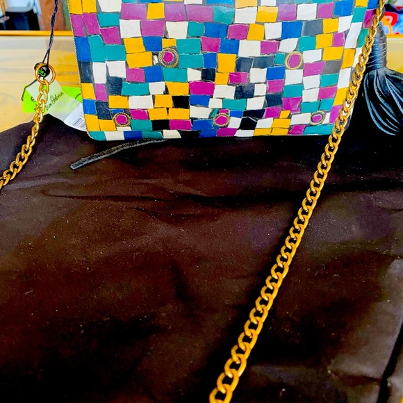 Sam Edelman Saskia Iron Mosaic Crossbody - Picture 4 of 9